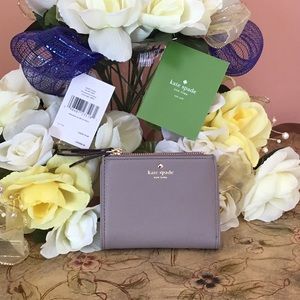 Kate Spade wallet, small malea, pebbled leather